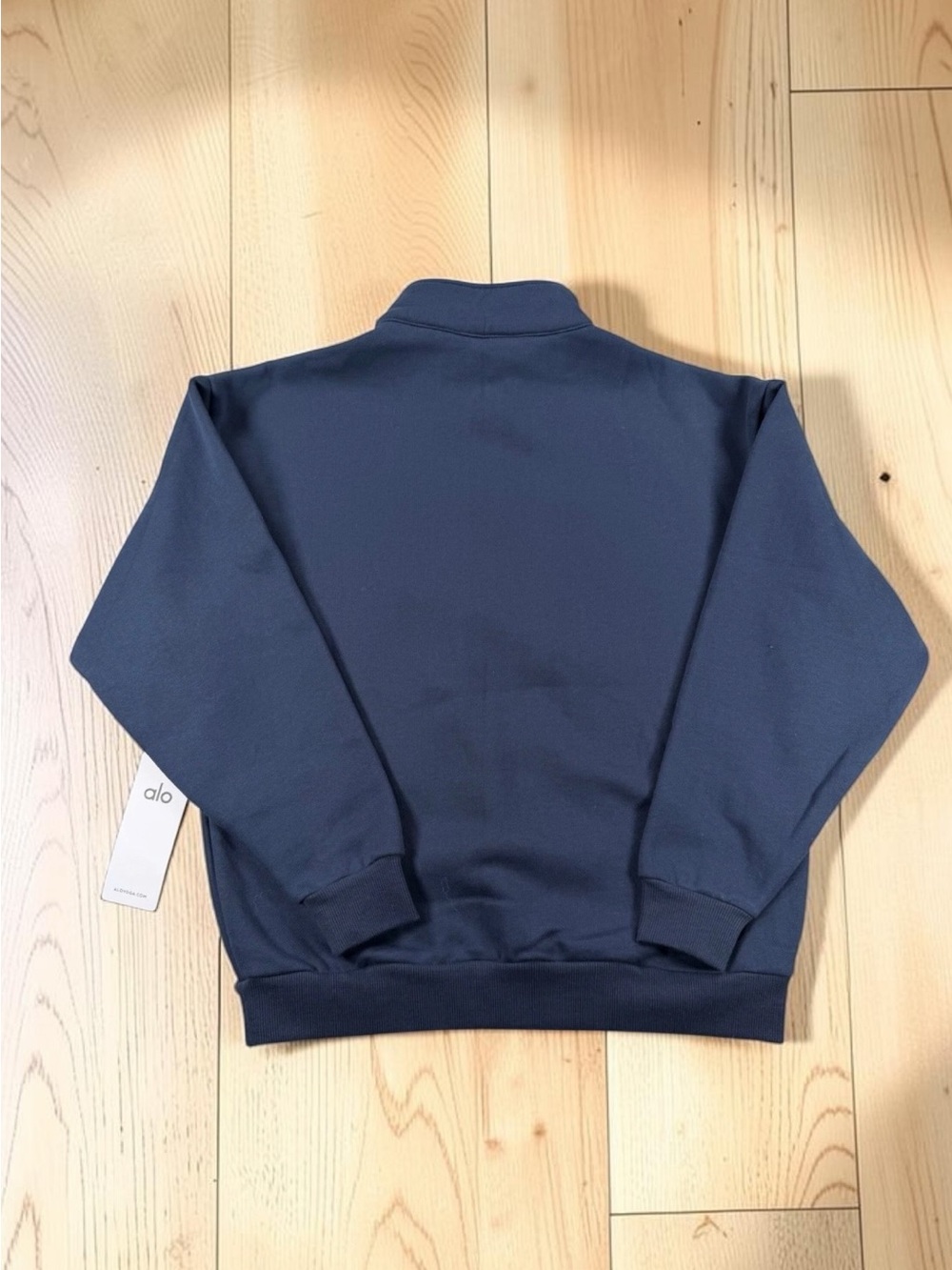 Alo Navy Quarter Zip S-XL - Picture 4 of 4